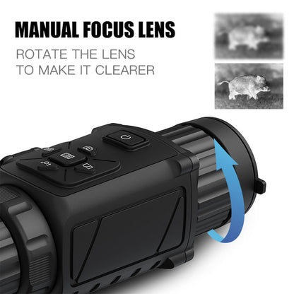 Wärmebildkamera für die Jagd, optisches Clip-on-Visier mit Nachtsichtgerät