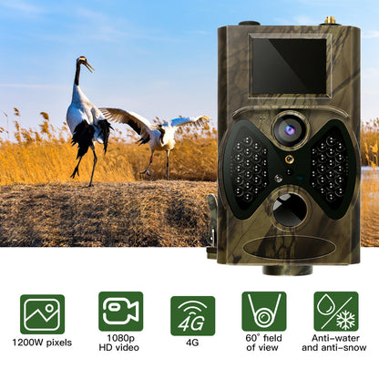 Taking Trail Camera 36MP 1080P Foto notturne Video Multifunzione Caccia all'aperto Osservazione degli animali Monitor Caccia fotografica