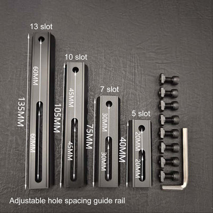 Supporti per cannocchiale da puntamento con montaggio su guida 135mm 21mm Strumento adatto per accessori da caccia per cannocchiale