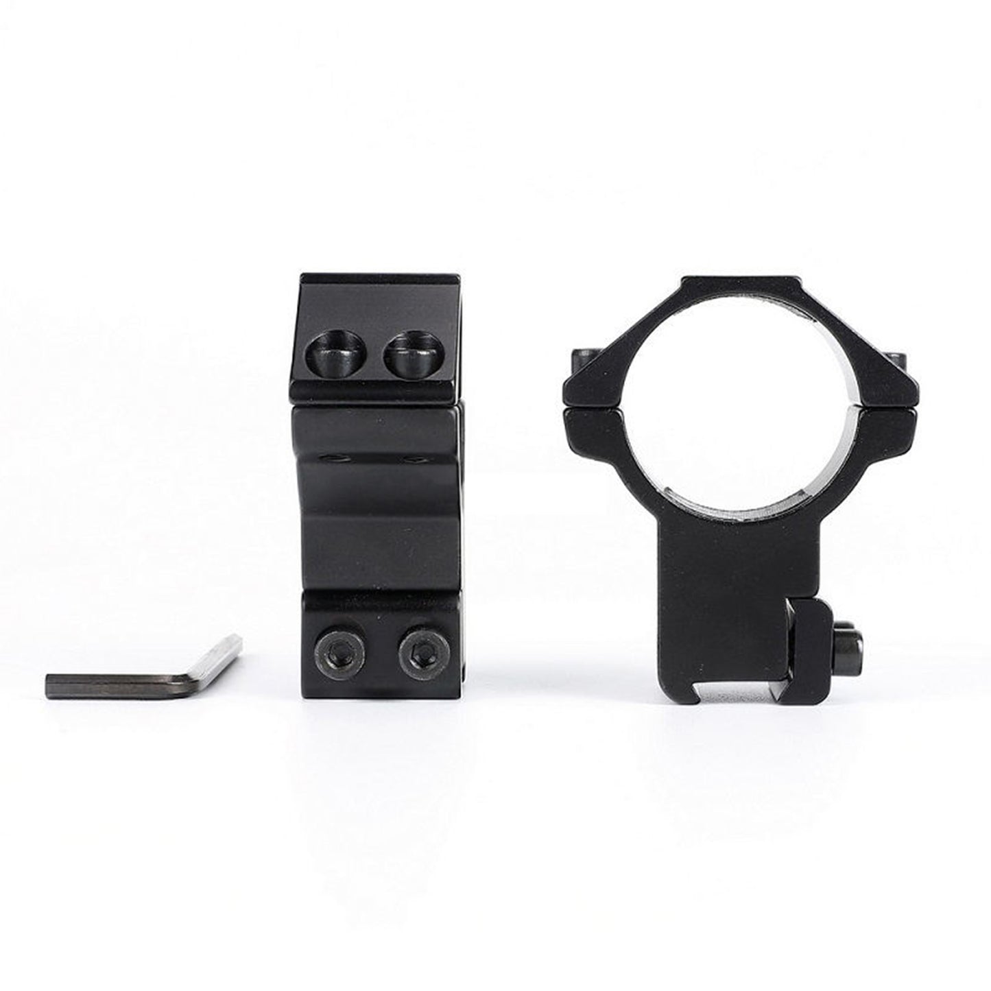 Anello in alluminio da 30 mm e supporto per telescopio da 21 mm per telescopi con diversi ingrandimenti