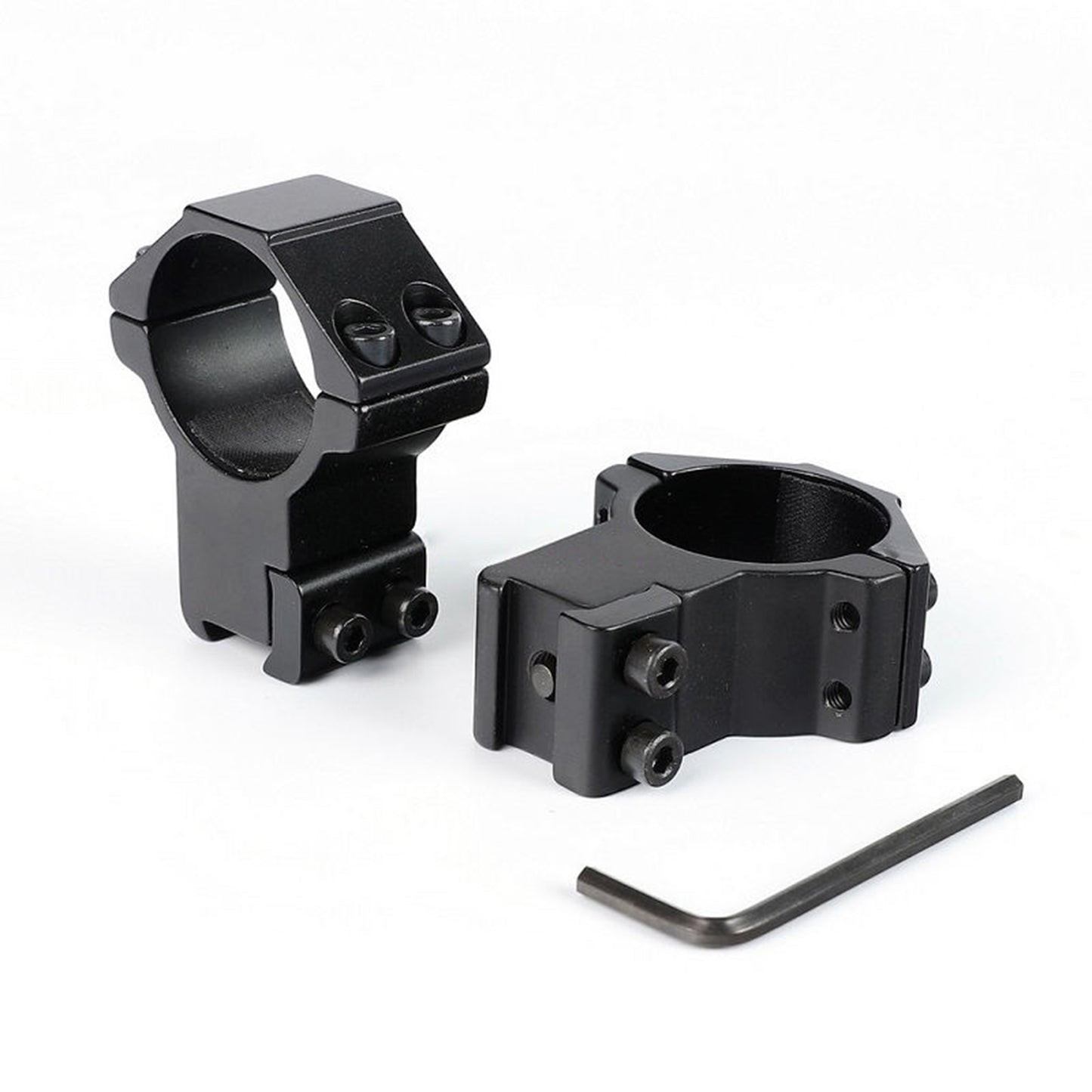 Anello in alluminio da 30 mm e supporto per telescopio da 21 mm per telescopi con diversi ingrandimenti